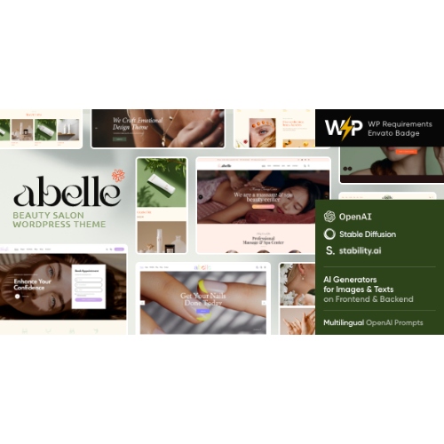 Abelle – Beauty Salon Elementor WordPress Theme
