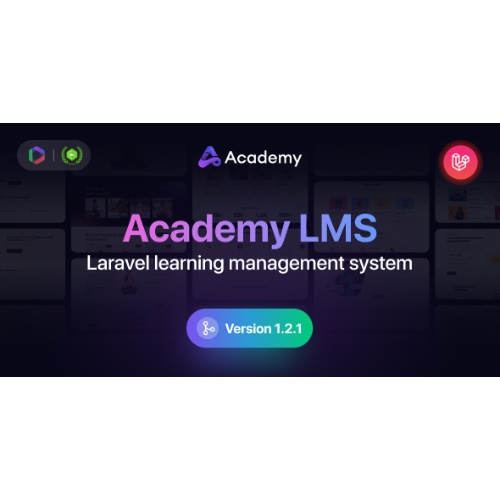 Academy LMS Laravel Learning Management System