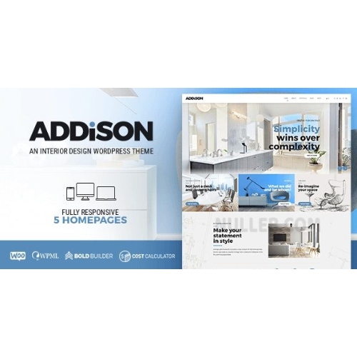 Addison – Architecture & Interior Design WordPress Theme