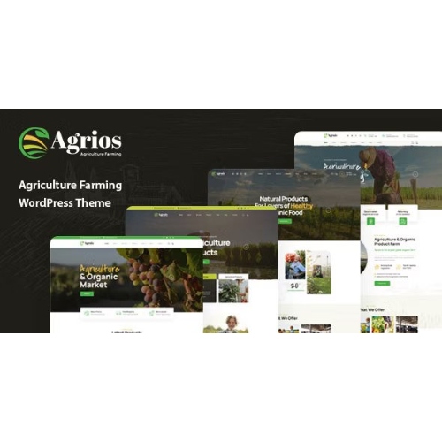 Agrios – Agriculture Farming WordPress Theme