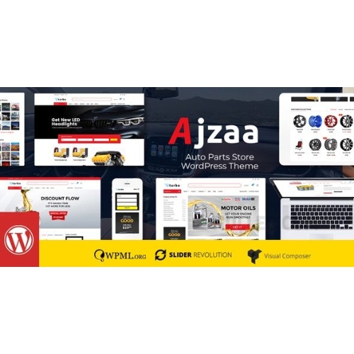 Ajzaa – Auto Parts Store WordPress Theme