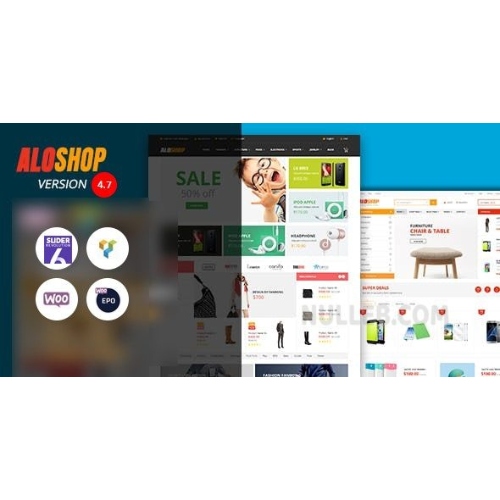 Alo Shop – Mega Market RTL Responsive WooCommerce WordPress Theme