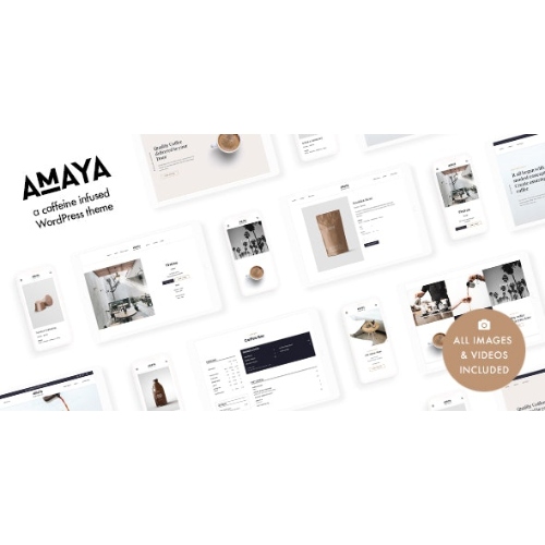 Amaya – Coffee Shop WordPress Theme