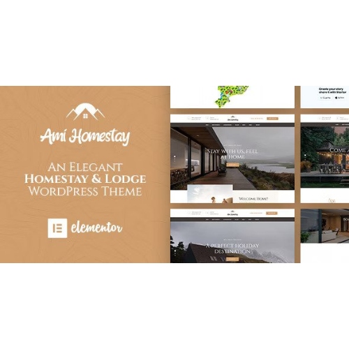 Ami Homestay – Hotel Booking WordPress Theme