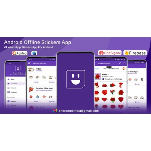 Android WhatsApp Stickers App (Offline) With Admob