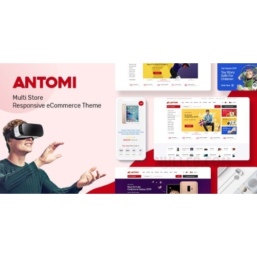 Antomi – Multipurpose Theme for WooCommerce WordPress