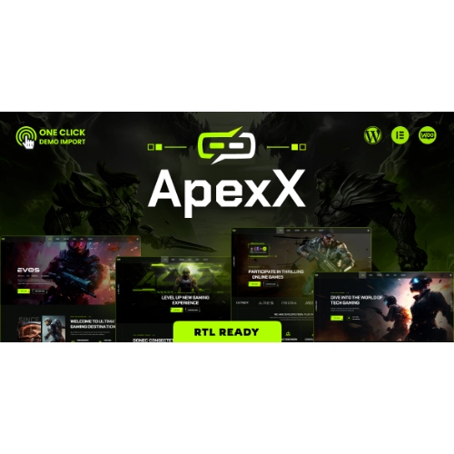 ApexX | Esports & Gaming WordPress