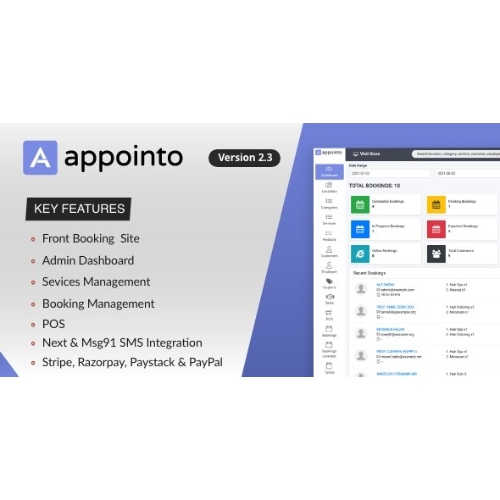 Appointo – Booking Management System