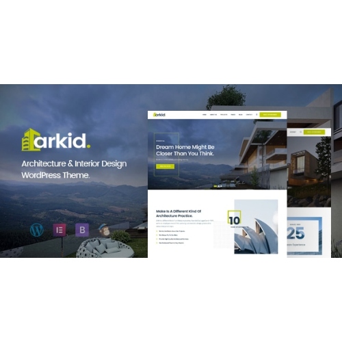 Arkid – Architecture and Interior Design WordPress Theme