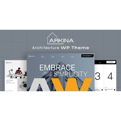 Arkina – Architecture WordPress Theme