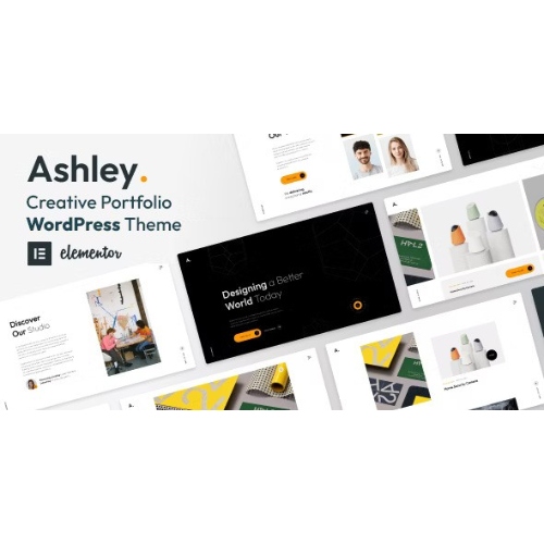 Ashley – Creative Portfolio WordPress Theme