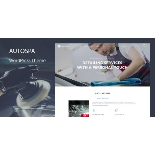 Auto Spa – Car Wash WordPress Theme