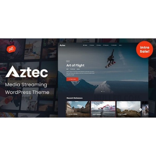 Aztec – Video Streaming & Membership Theme