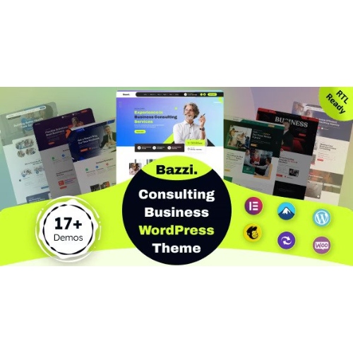 Bazzi – Consulting Business WordPress Theme