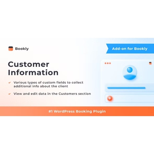Bookly Customer Information (Add-on)