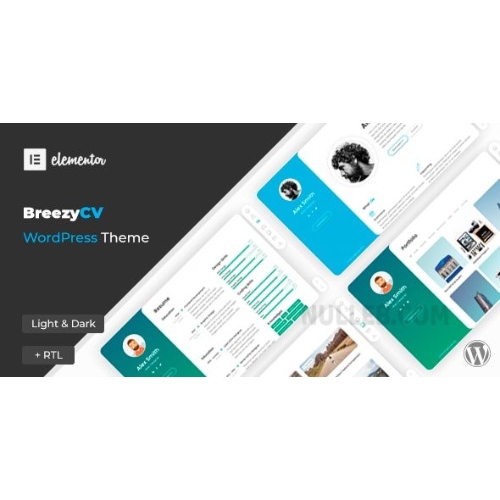BreezyCV – Personal Portfolio Resume