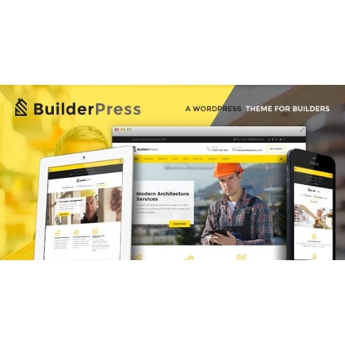 BuilderPress – Construction and Architecture WordPress Theme