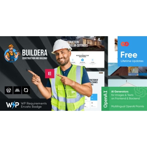 Buildera – Construction & Building WordPress Theme