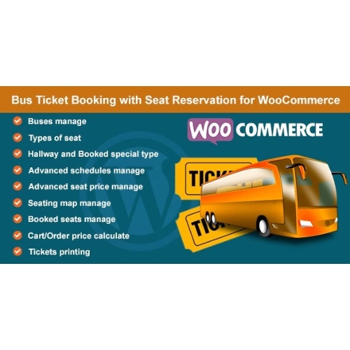 Bus Ticket Booking with Seat Reservation for WooCommerce