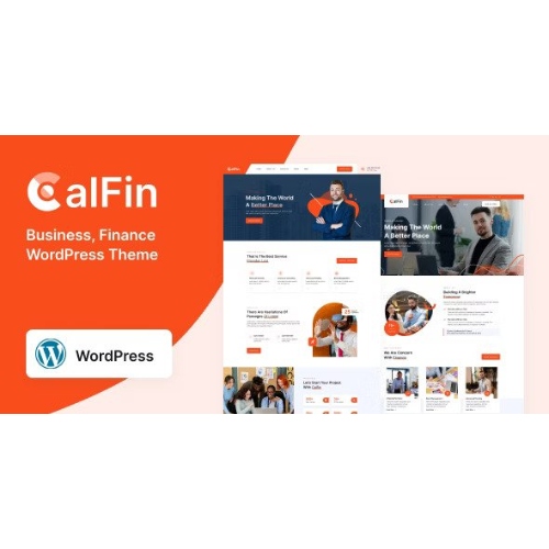 Calfin – Business Finance WordPress Theme