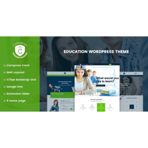 Campress – Responsive Education WordPress Theme