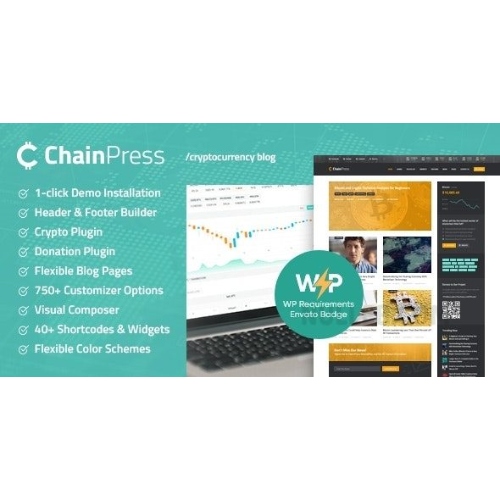 ChainPress | Financial & Business Blog WordPress Theme