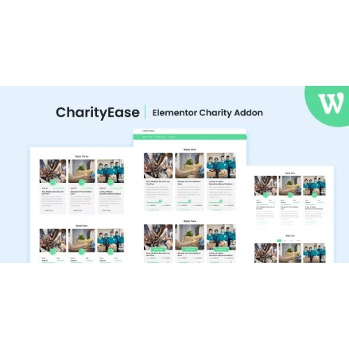 CharityEase – Elementor Charity Addon