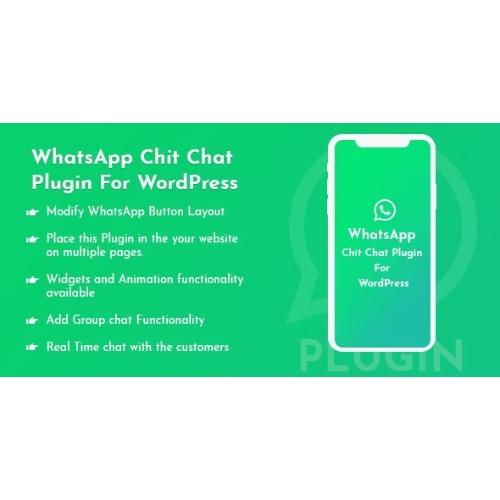 Chit – WhatsApp Chat WordPress Plugin