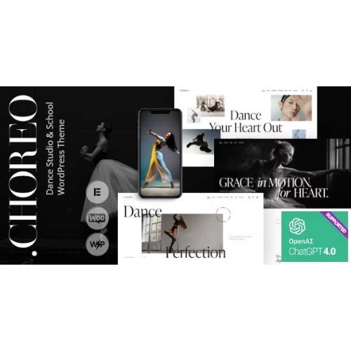 Choreo – Dance Studio & School WordPress Theme