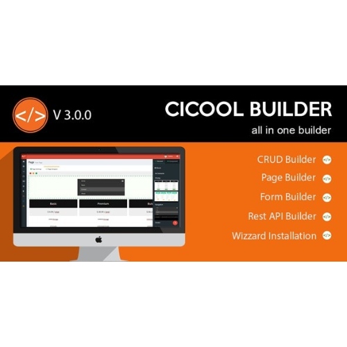 Cicool – Page, Form, Rest API and CRUD Generator