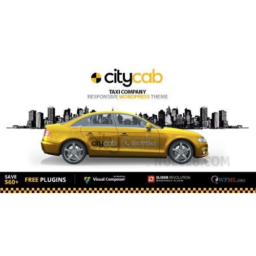 CityCab – Taxi Company WordPress Theme