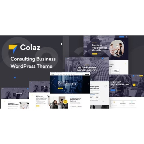 Colaz – Business Consulting WordPress Theme