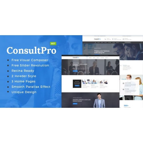 ConsultPro : Finance and Consultancy WordPress Theme