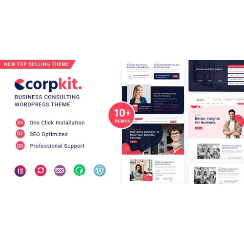 Corpkit – Business Consulting WordPress Theme