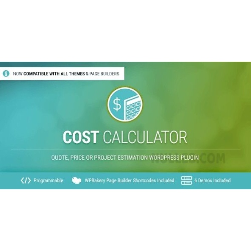 Cost Calculator WordPress
