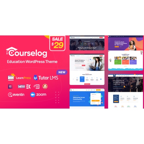 Courselog – Education WordPress Theme