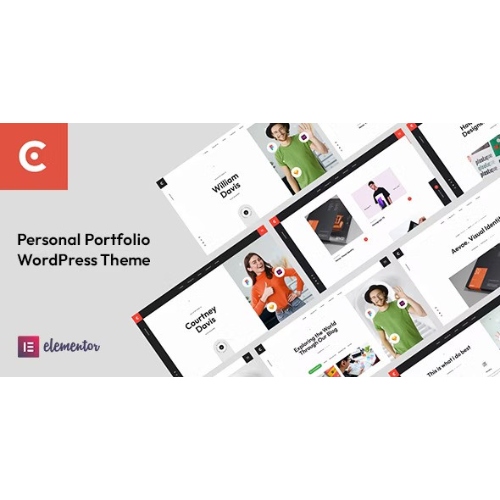 Courtney – CV Resume WordPress Theme