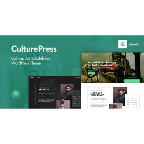 CulturePress – Art & Culture WordPress Theme