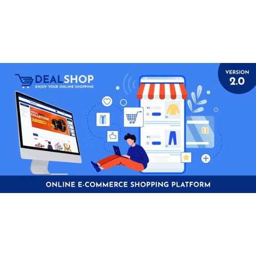 DealShop – Online Ecommerce Shopping Platform