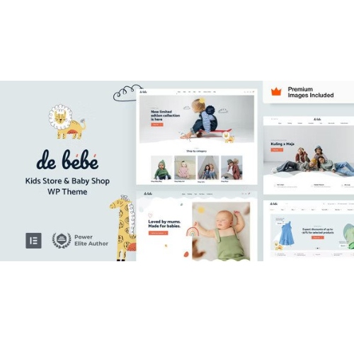 Debebe – Kids Fashion eCommerce WordPress Theme
