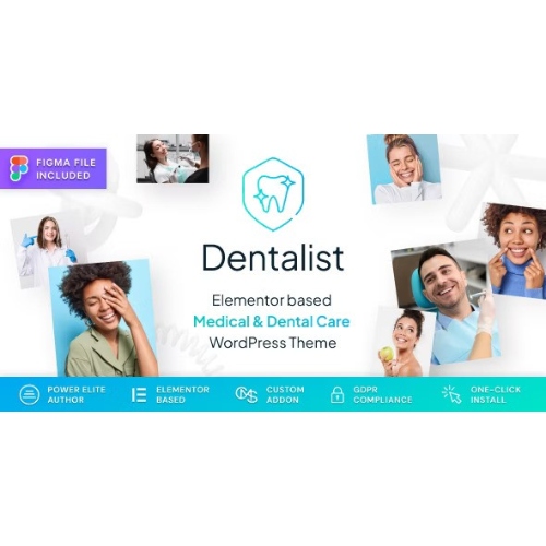 Dentalist – Medical and Dentist WordPress Theme