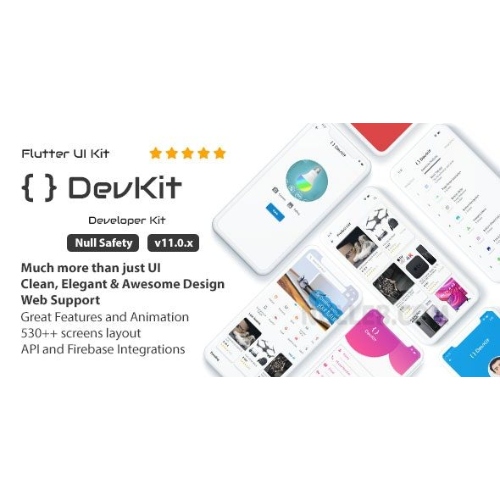 DevKit – Flutter UI Kit