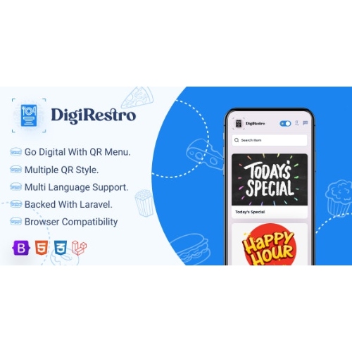 DigiRestro – Single Owner Multiple Restaurant QR Menu Generator