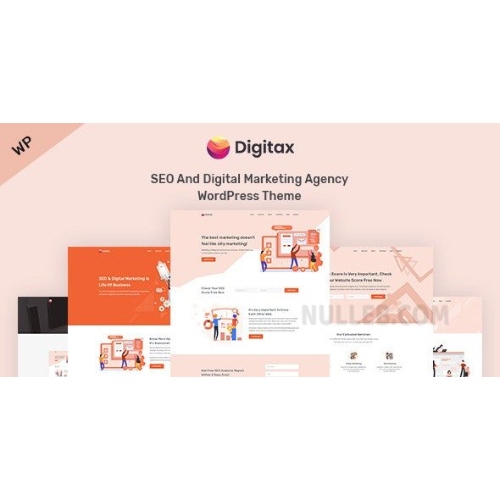 Digitax – SEO & Digital Marketing Agency WordPress Theme