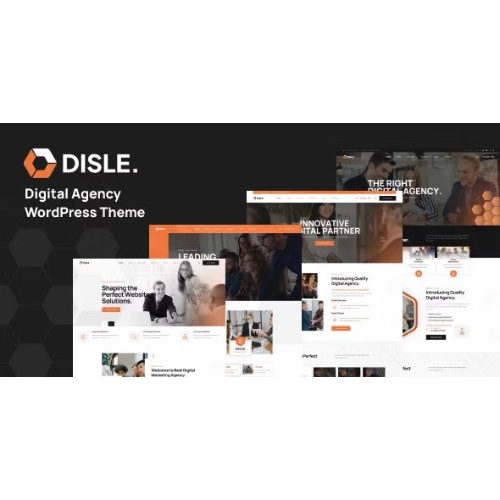 Disle – Digital Agency WordPress Theme