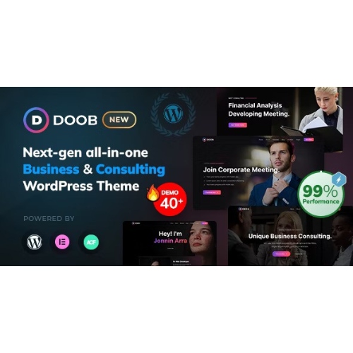 Doob – Business & Consulting WordPress Theme