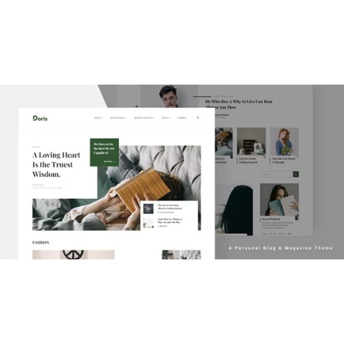 Doris – Creative WordPress Blog and Magazine Theme
