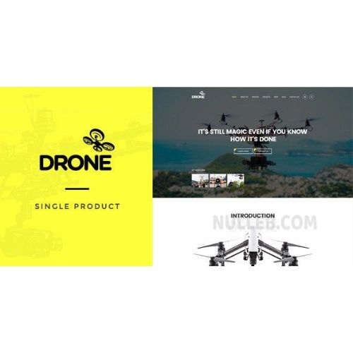 Drone – Single Product WordPress Theme