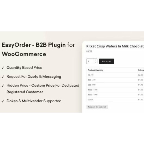 EasyOrder – B2B Plugin for WooCommerce