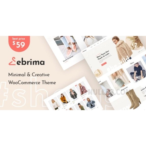 Ebrima – Minimal & Creative WooCommerce WP Theme
